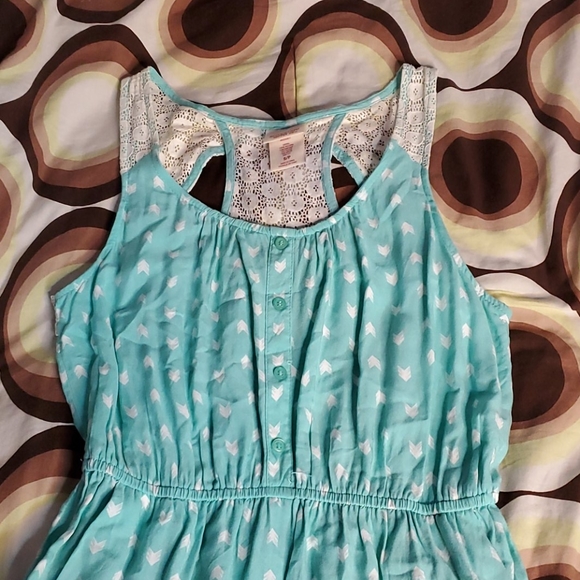 3/$25 Women Green/White Mossimo Supply Dress Size S/P - Picture 2 of 7